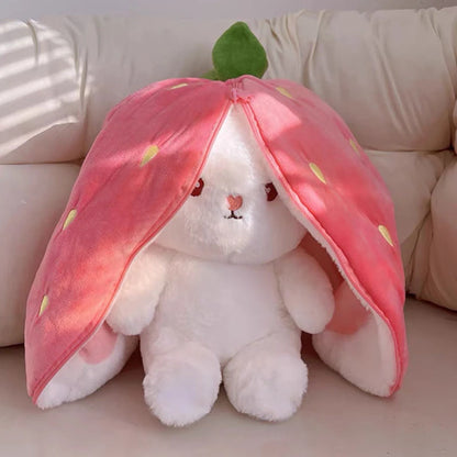 Strawberry Bunny Plush Toy