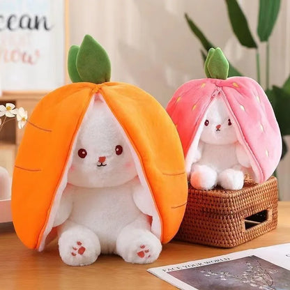 Strawberry Bunny Plush Toy