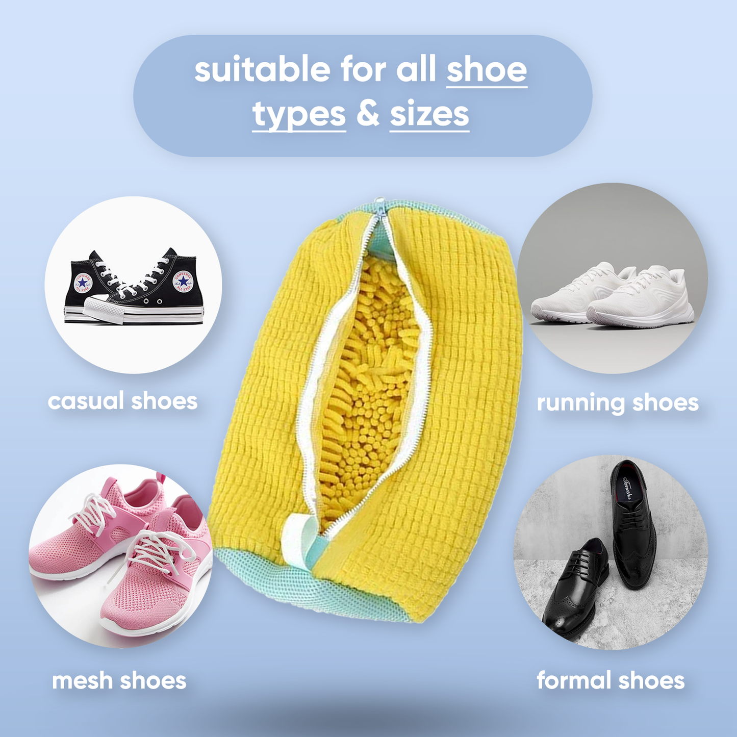 Ecosafe Shoe Laundry Bag